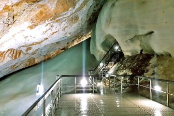 Dobszyńska jaskinia Lodowa - jaskinie - jaskinia - Tatry