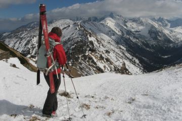 Trasa skitourowa z Kuźnic na Kopę Kondracką - narty - skitourowe zakopane - Zakopane